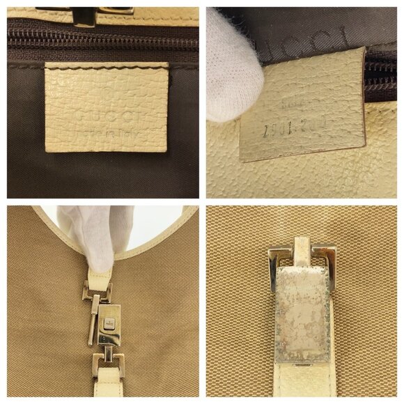 GUCCI Beige Jackie Shoulder Bag - Picture 4 of 10